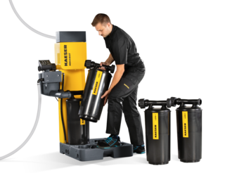 Ventil v vložku preprečuje iztekanje tekočin.