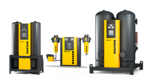 Adsorpcijski sušilnik družbe Kaeser Kompressoren.