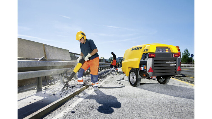 Mobilair M27 za gradbišča