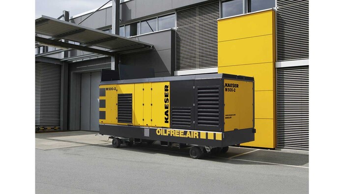 Gradbeni kompresor Mobilair 500