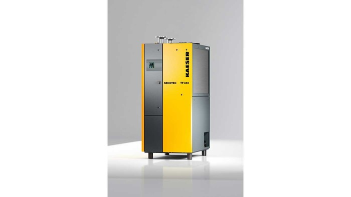 Hladilni sušilniki Secotec TF z zbiralnikom za pripravo stisnjenega zraka