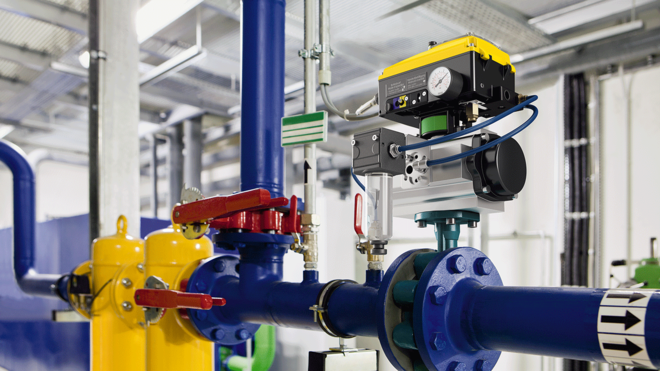 DHS 4.0 vgrajen v kompresorsko postajo.