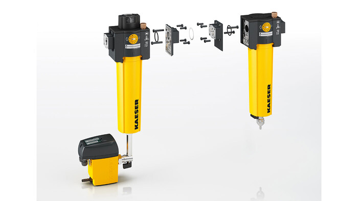 Filter za pripravo stisnjenega zraka