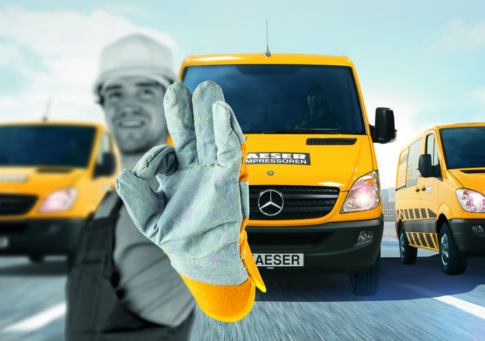 Storitev KAESER AIR SERVICE poskrbi za najboljši izkoristek vaše kompresorske postaje.