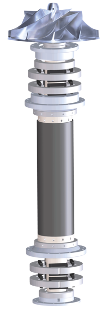 Turbo puhalo z magnetnimi ležaji PillAerator