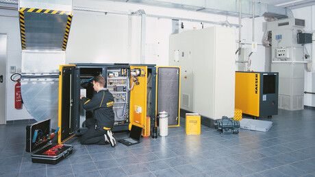 Vzdrževanje – pri KAESERJU v najboljših rokah