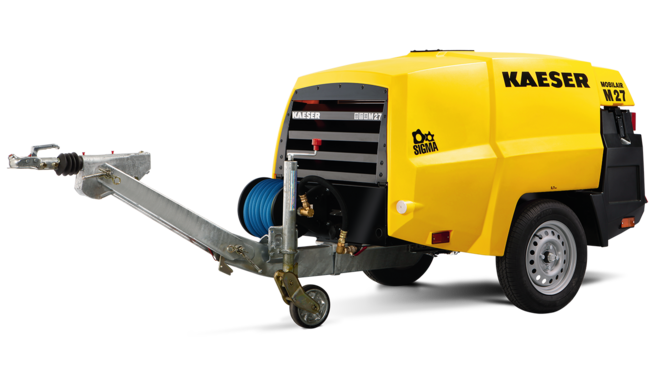 M27 – mobilni gradbeni kompresor