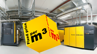 SIGMA AIR UTILITY – Stisnjen zrak za fiksno ceno na m³