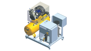 Primer namestitve postaje za stisnjen zrak OEM