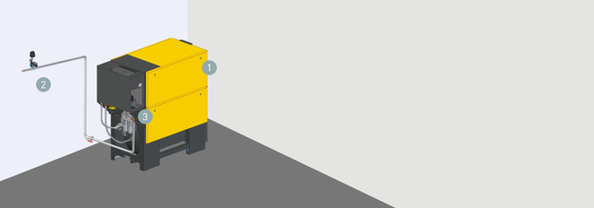 Shema zgradbe AIRBOX CENTER