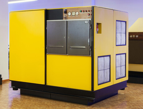 Prvi kompresor Kaeser.