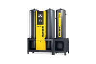 Adsorpcijski sušilnik v kombinaciji z absorberjem z aktivnim ogljem za zrak, ki je tehnično brez olja.